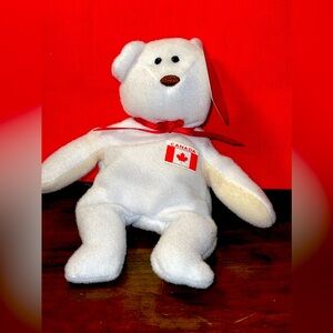 NWT Ty Beanie Babies Teenie Beanie Maple the Bear from McDonald’s